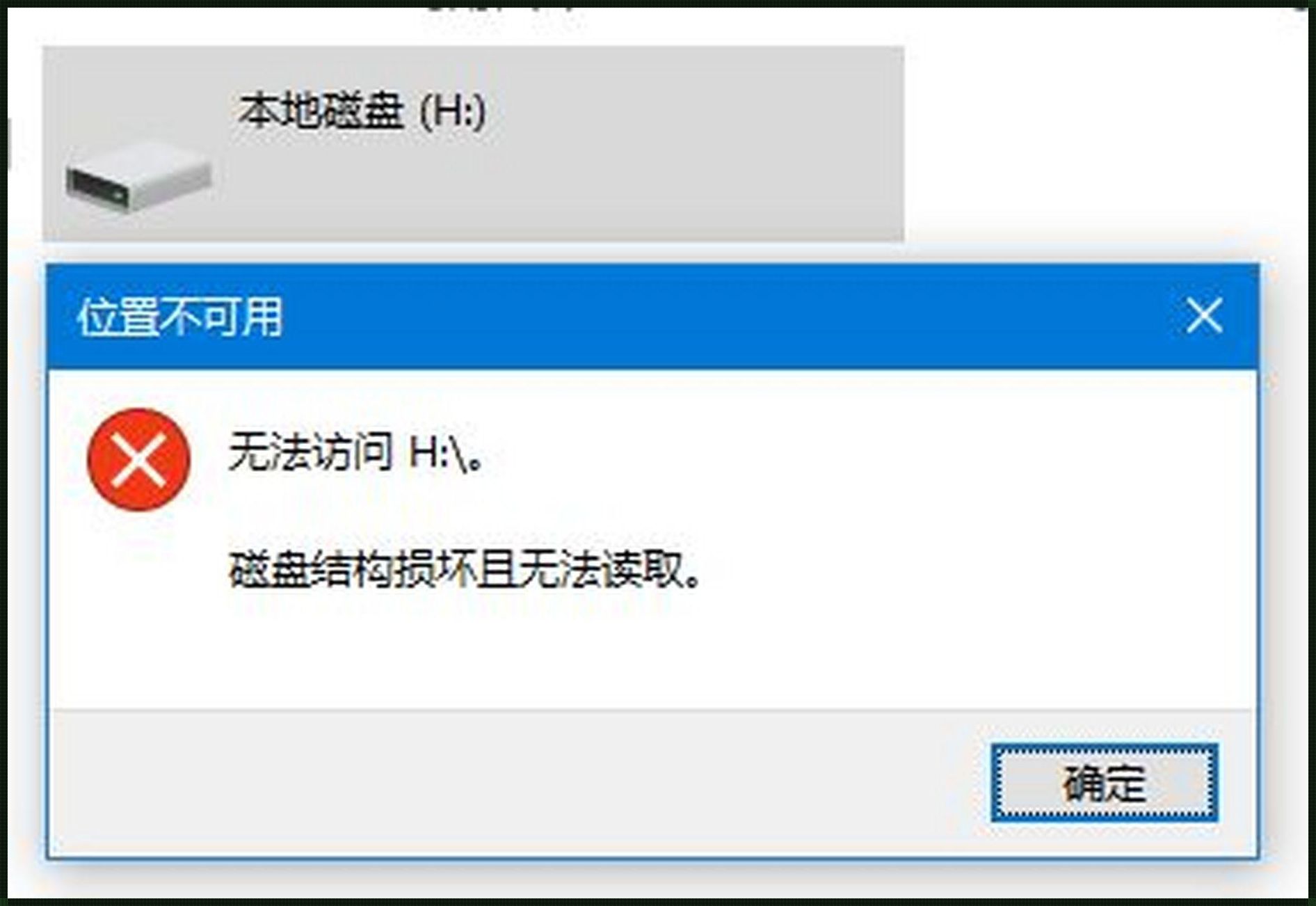 硬盘无法访问，参数错误如何破解？科技资讯小技巧揭秘