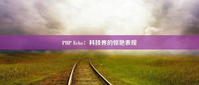 PHP Echo：科技界的惊艳表现