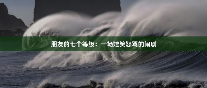 朋友的七个等级：一场嬉笑怒骂的闹剧