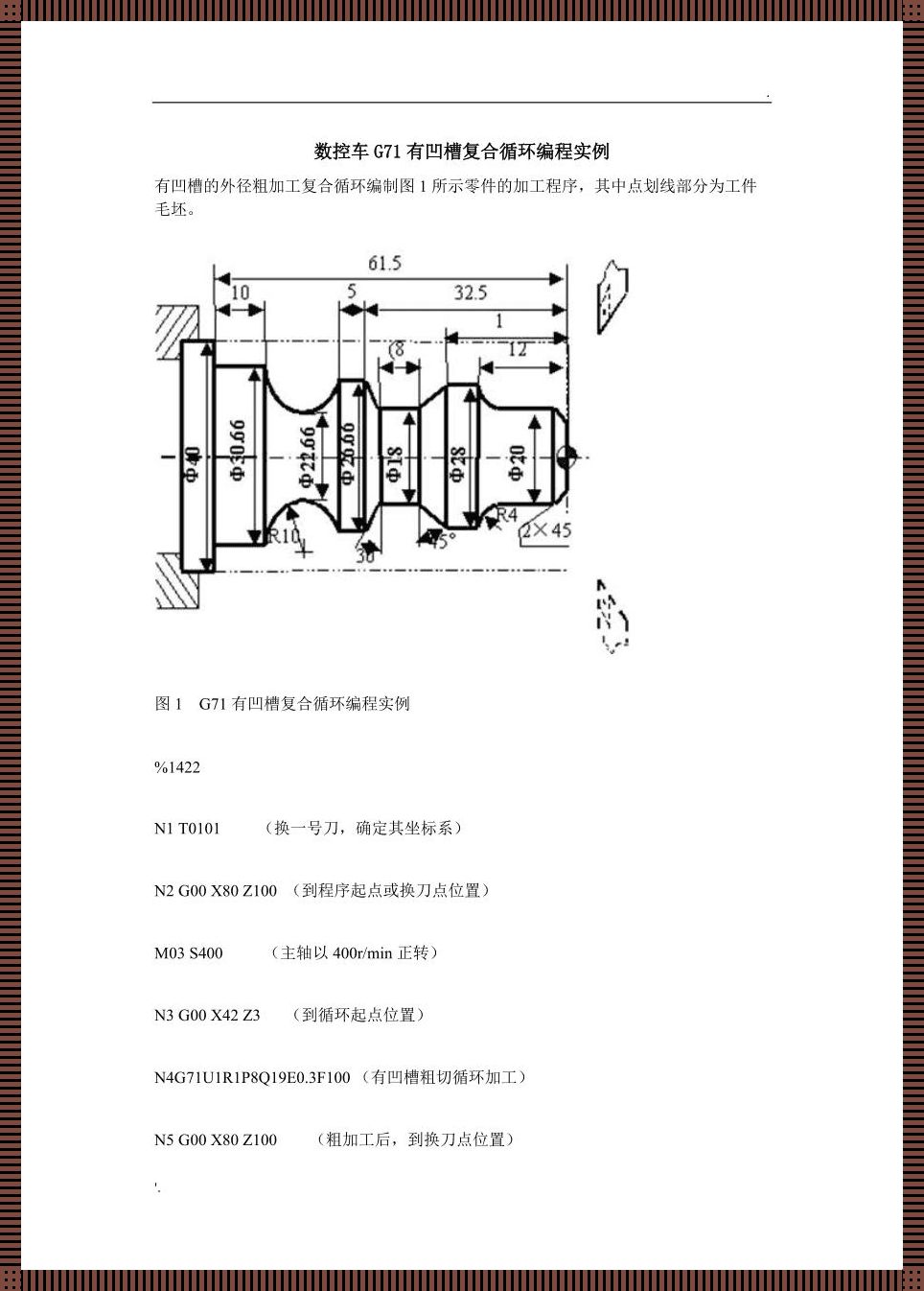 数控车床循环程序：揭秘科技背后的巧妙设计