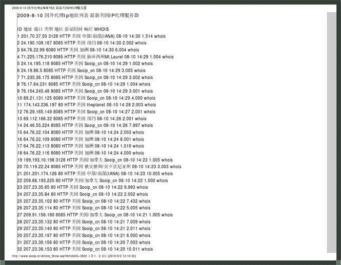 探索未知：国外IP地址的科技奥秘