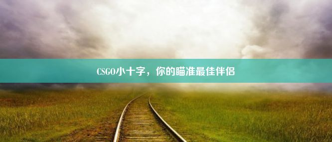 CSGO小十字，你的瞄准最佳伴侣