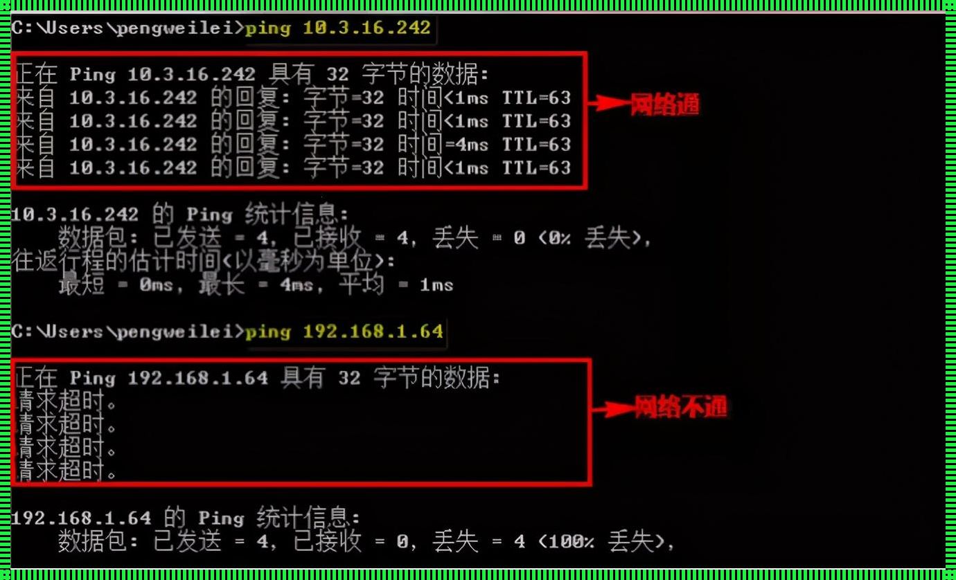 掌握网络利器：如何巧妙使用ping命令