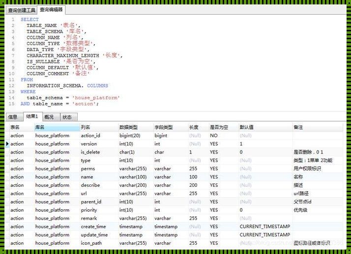 MySQL表结构探险：揭秘背后的神秘面纱