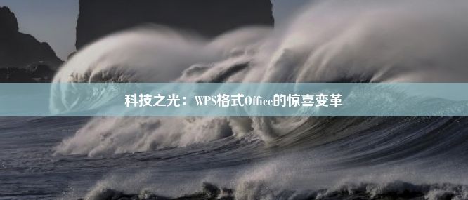 科技之光：WPS格式Office的惊喜变革